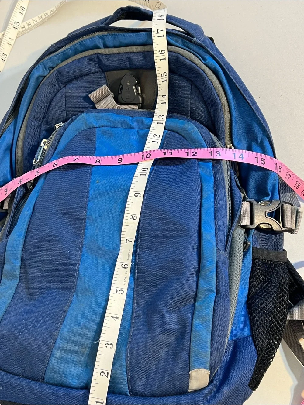 L.L. Bean Blue and Navy Men's Backpack